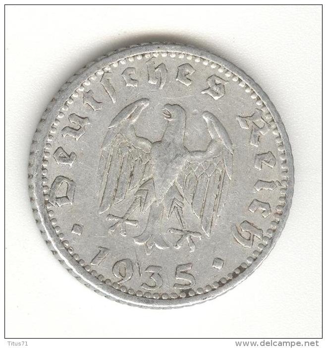 50 Reichespfennig Allemagne / Germany 1935 A - 50 Reichspfennig