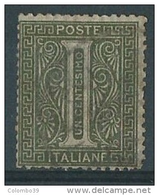 Italia 1863 Usato - 1c Normale Centratura - Gebraucht