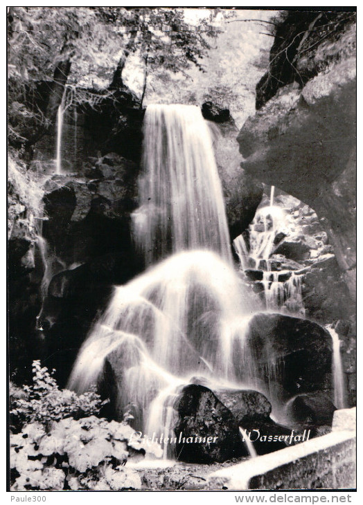 Sebnitz - Lichtenhain - Lichtenhainer Wasserfall - Sächsische Schweiz - DDR - Sebnitz