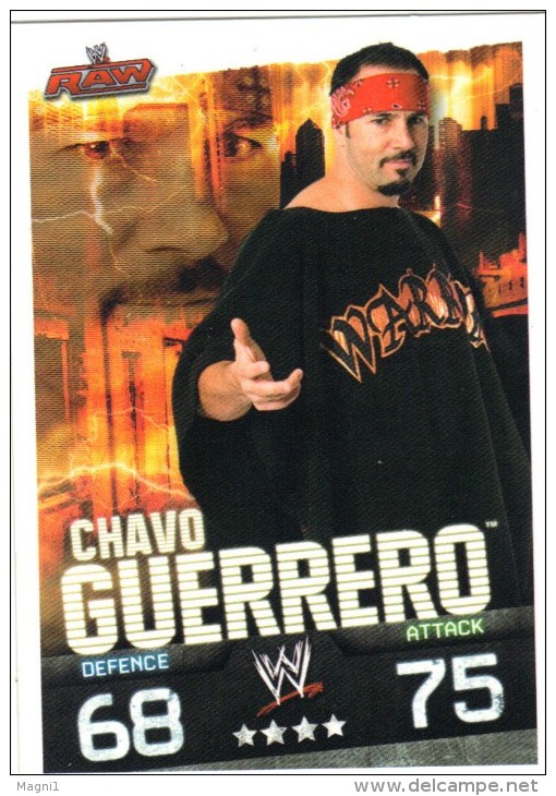 Slam Attax RAW - Chavo GUERRERO - Sports De Combat