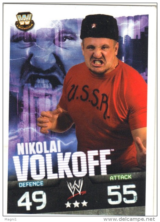 Slam Attax W Legends - Nikolai VOLKOFF - Kampfsport