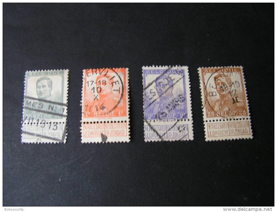 == Belgien   Lot - 1912 Pellens