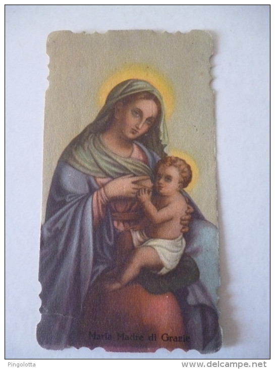 2 Santini Della MADONNA DELLE GRAZIE - Devotion Images