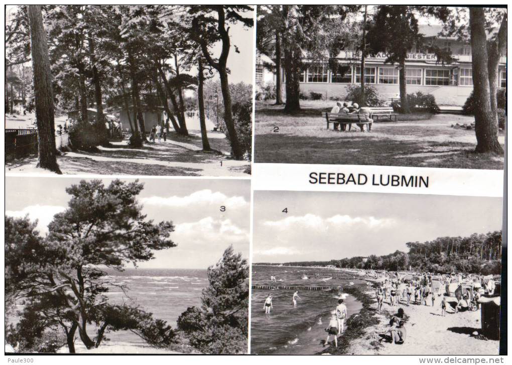 Seebad Lubmin - Mehrbildkarte - DDR 1 - Lubmin