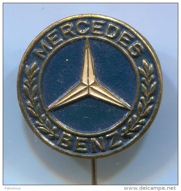 MERCEDES BENZ - Car, Auto, Automobile, Vintage Pin, Badge - Mercedes