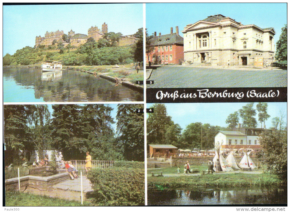 Bernburg - Mehrbildkarte - DDR 3 - Bernburg (Saale)