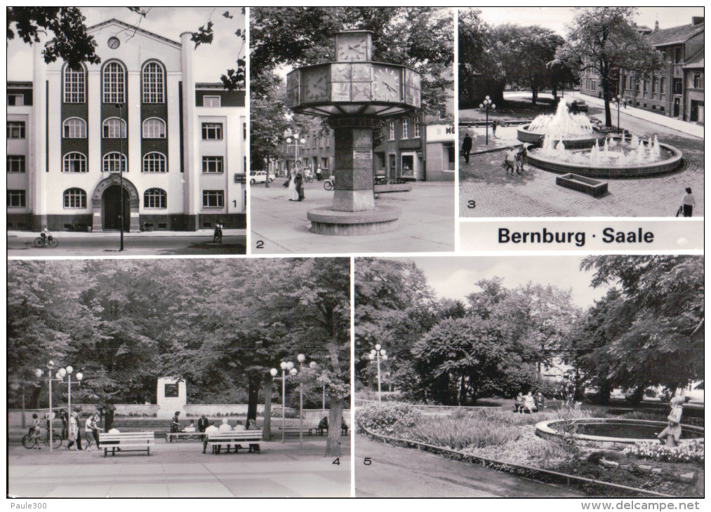 Bernburg - Mehrbildkarte - DDR 6 - Bernburg (Saale)