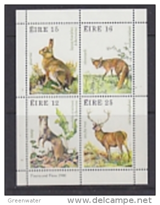 Ireland 1980 Fauna & Flora M/s ** Mnh (23529A) - Blokken & Velletjes