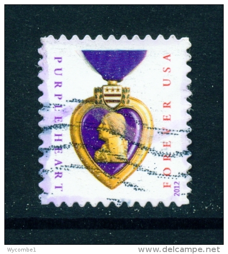 USA  -  2012  Purple Heart Medal  Forever  Used As Scan - Usados