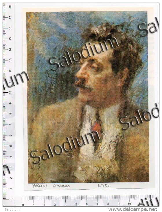 GIACOMO PUCCINI -  Immagine Ritagliata Da Pubblicazione Originale D´epoca - CROPPED IMAGE - Andere & Zonder Classificatie