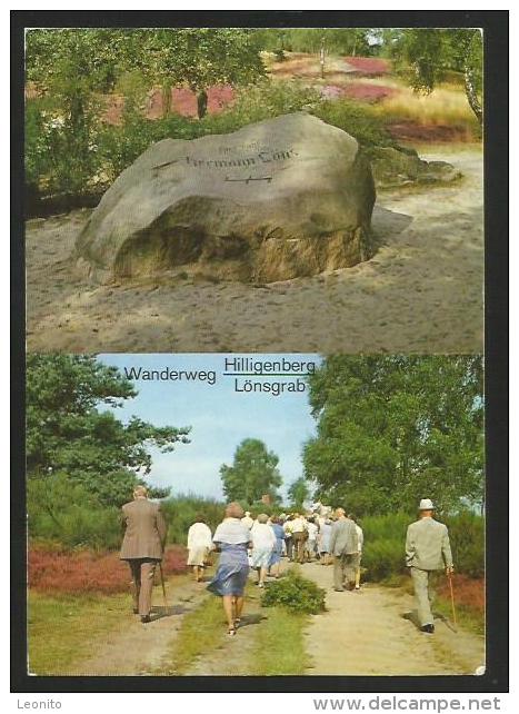 TIETLINGEN Walsrode Wanderweg Hilligenberg Lönsgrab Wacholderhain Fallingbostel 1992 - Walsrode