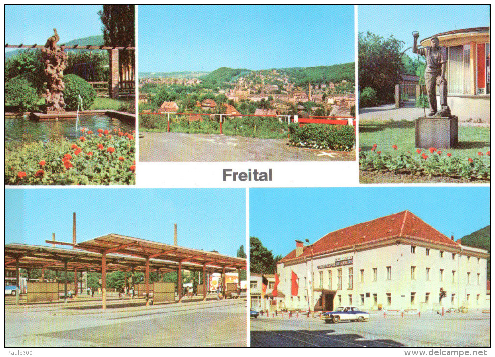 Freital - Mehrbildkarte - DDR - Freital