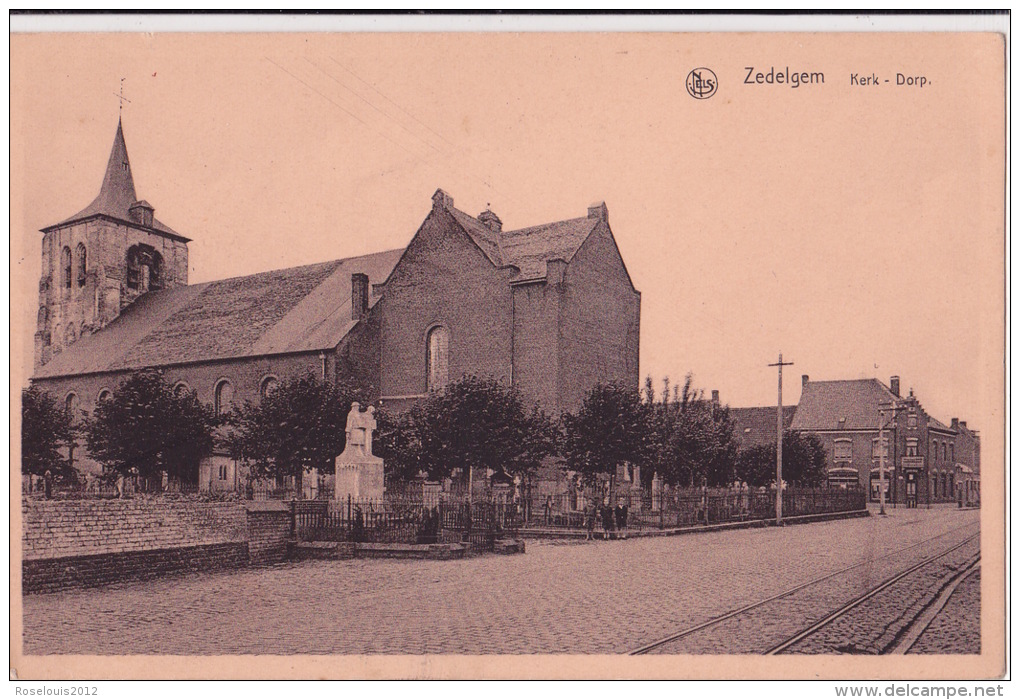 ZELDEGEM : Kerk - Dorp - Zedelgem