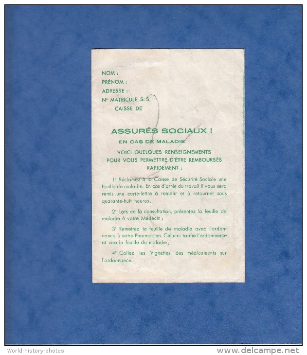 Garde Ordonnances Publicitaire - Années 1950 / 1960 - REVIGNY ( Meuse ) - Pharmacie Jean COSTE - Rue Aristide Briand - Publicités