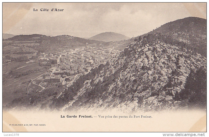 83 / LA GARDE FREINET / VUE PRISE DES PENTES DU FORT FREINET / RARE / EDIT HELMLINGER - La Garde Freinet