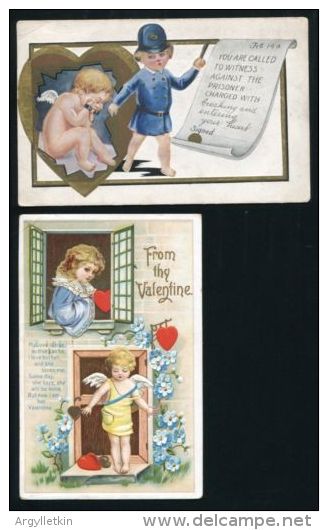 AMERICA -VALENTINES CARDS AND POSTCARDS - AMAZING LOT! - Andere & Zonder Classificatie