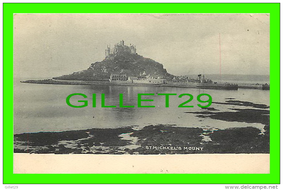 ST MICHAEL'S MOUNT, CORNWALL/ SCILLY ISLES, UK - TRAVEL IN 1903 - - St Michael's Mount