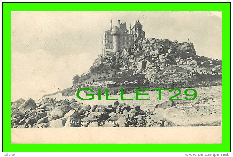 ST MICHAEL´S MOUNT, DEVON, UK - TRAVEL IN 1903 - - St Michael's Mount
