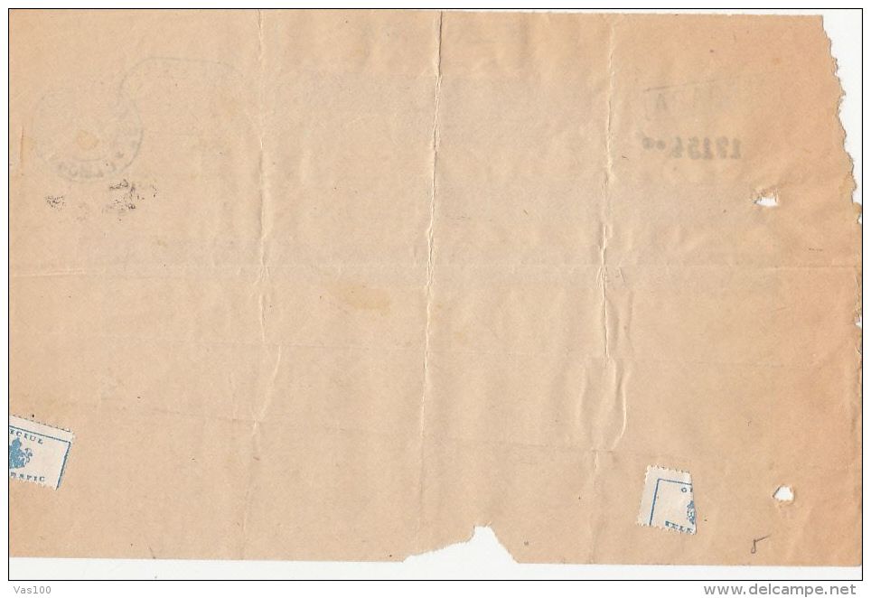 TELEGRAMME SENT FROM BOCSA TO CLUJ NAPOCA, 1929, ROMANIA - Télégraphes