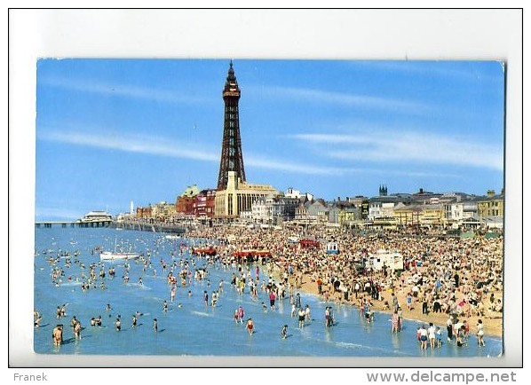 GB1030 -  Golden Beach And Tower, BLACKPOOL (Lancashire) - Blackpool