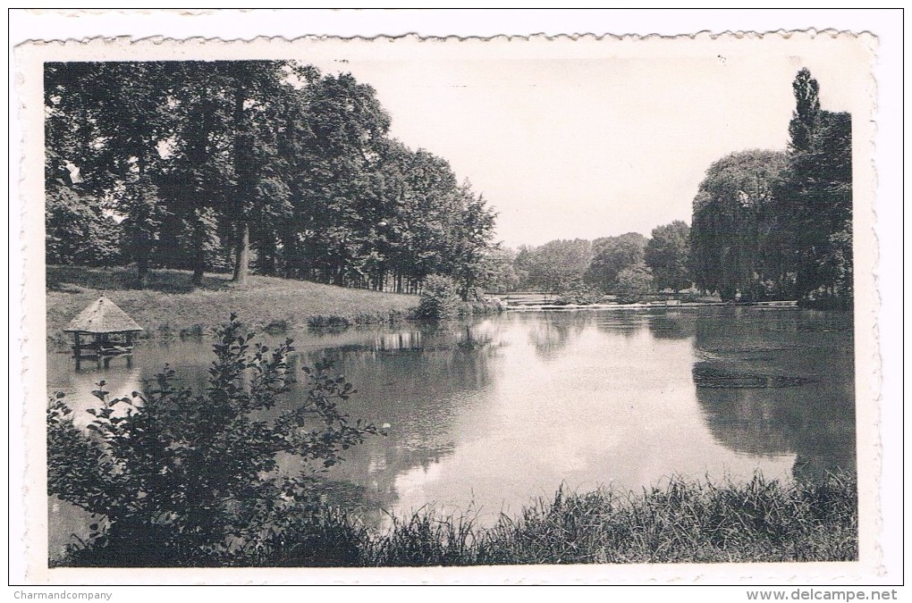 Parc De Woluwe-St-Pierre, Les Etangs Vers L'Avenue De Tervueren, Edit. Nootens, Woluwe-St-Pierre N° 8 - 2 Scans - Woluwe-St-Pierre - St-Pieters-Woluwe