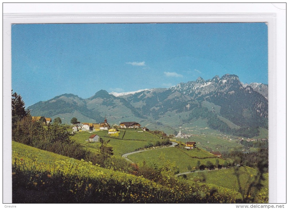 Crésuz, Vallée De La Jogne, Restaurant  "Le Vieux Chalet" - Crésuz