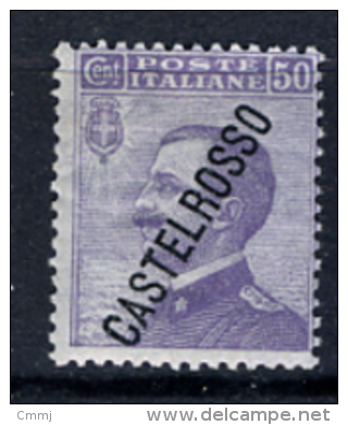 1924 -  Italia - COLONIE - Castelrosso - Sass. N.  20 - NH -  (C01012015..) - Castelrosso