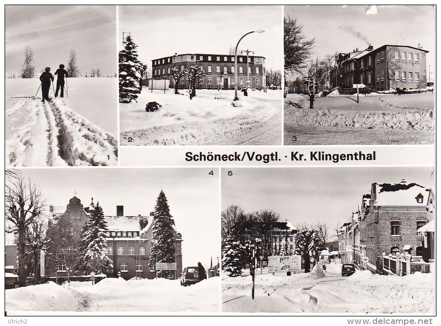 AK Schöneck - Vogtland - Kr. Klingenthal - Winter - Mehrbildkarte  (17397) - Klingenthal