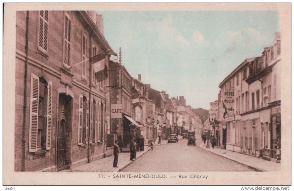 SAINTE-MENEHOULD Rue Chanzy - Sainte-Menehould