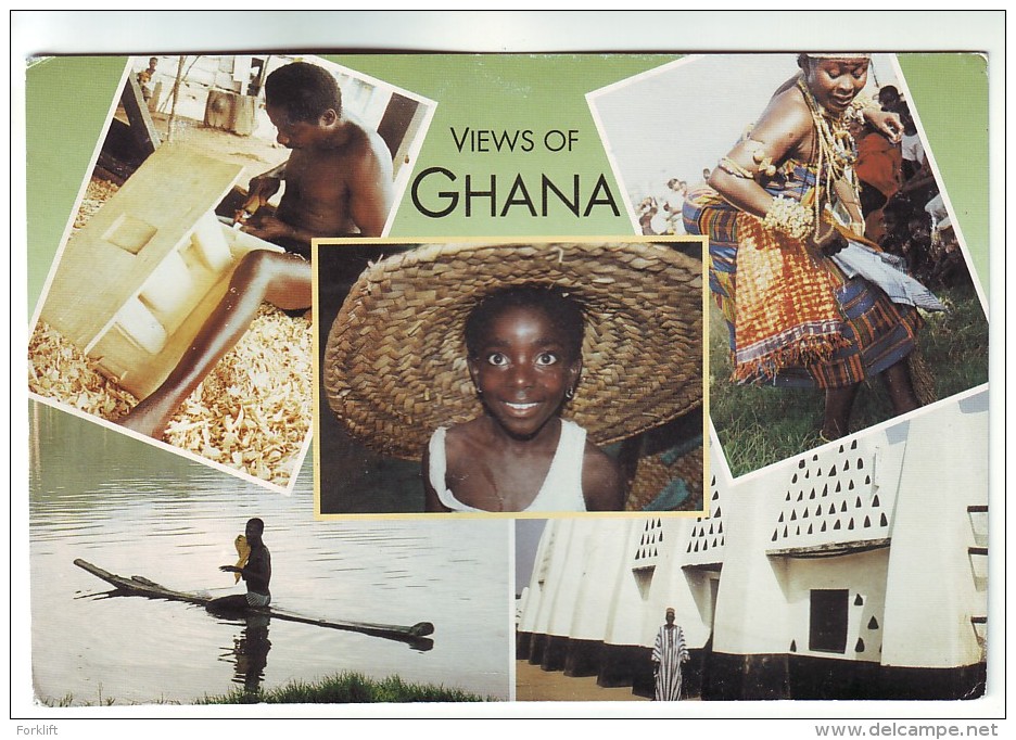 CPA837 Ghana Views Of Ghana - Ghana - Gold Coast