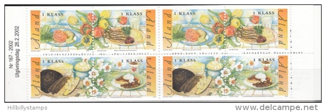 Aland    Scott No.  203e     Mnh      Year  2002     Complete Booklet - Aland