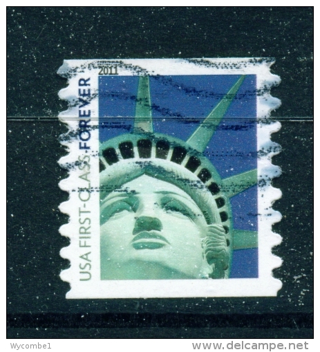 USA  -  2011  Statue Of Liberty  First Class  Forever  Used As Scan - Usados