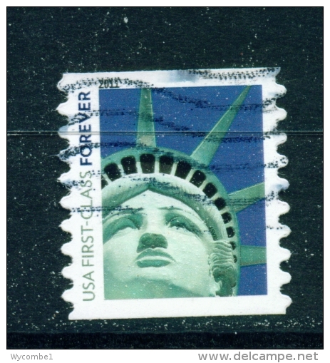 USA  -  2011  Statue Of Liberty  First Class  Forever  Used As Scan - Usados