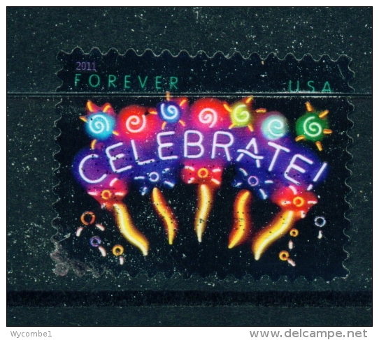 USA  -  2011  Celebrate  Forever  Used As Scan - Usados