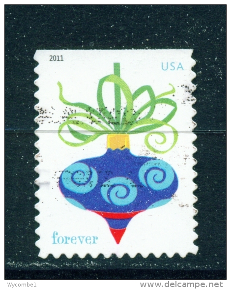 USA  -  2011  Christmas  Forever  Used As Scan - Usados