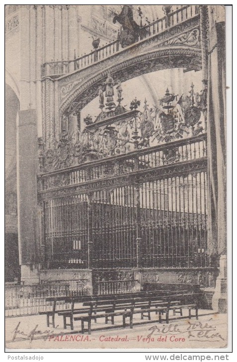 (CPA1466) PALENCIA. CATEDRAL. VERJA DEL CORO - Palencia