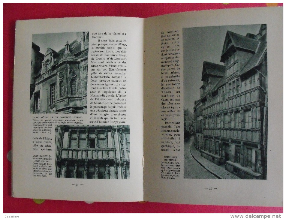 En Normadie. Dives Mont Saint-Michel. René Herval. éditions Arthaud. Grenoble. 1937. couv. louis garin