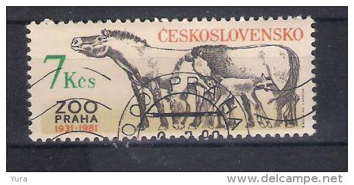 Czechoslovakia  1981   Mi Nr 2637 Fauna  With Gum  (a1p5) - Cavalli