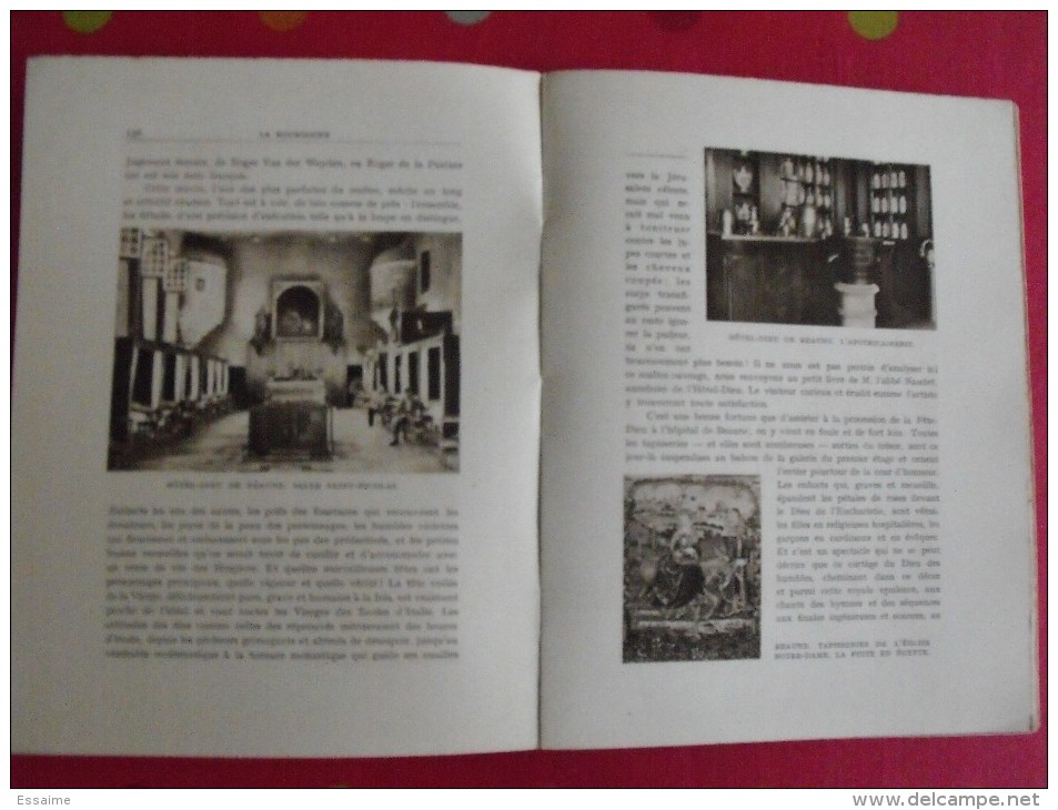 La Bourgogne, Morvan Bresse. éditions Arthaud. Grenoble. 1942. Couv. André Maire - Bourgogne