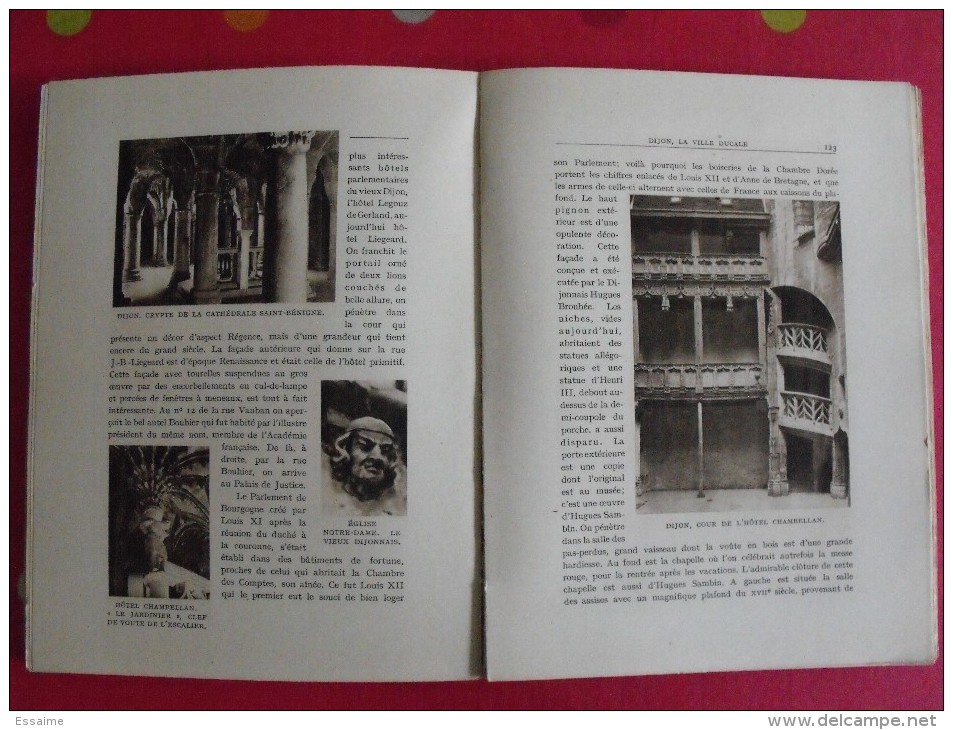 La Bourgogne, Morvan Bresse. éditions Arthaud. Grenoble. 1942. couv. André Maire