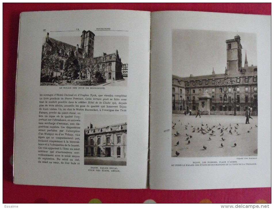 La Bourgogne, Morvan Bresse. éditions Arthaud. Grenoble. 1942. couv. André Maire