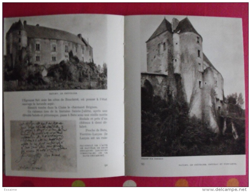 Chateaux De Touraine, Cher, Indre, Vienne. J.M. Rougé. éditions Arthaud. Grenoble. 1939. Couv. Robert Lanz - Centre - Val De Loire