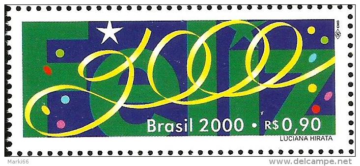 Brazil - 2000 - Happy New Year 2000 - Mint Stamp - Used Stamps