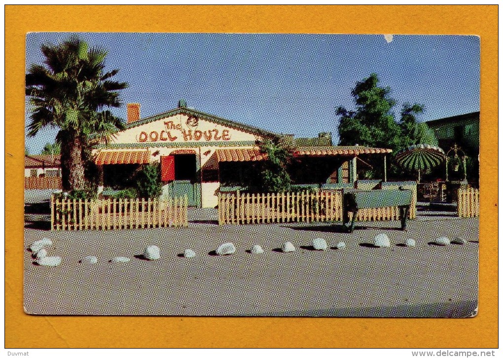 United States , Etats Unis California Californie Palm Springs  " The Doll House " George And Ethel Strebe Tops In Food - Palm Springs