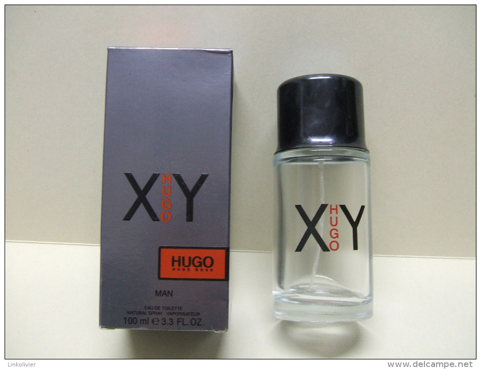 HUGO XY - Eau De Toilette Vaporisateur Homme Hugo Boss X Y - 100 Ml Vide - Flacons (vides)