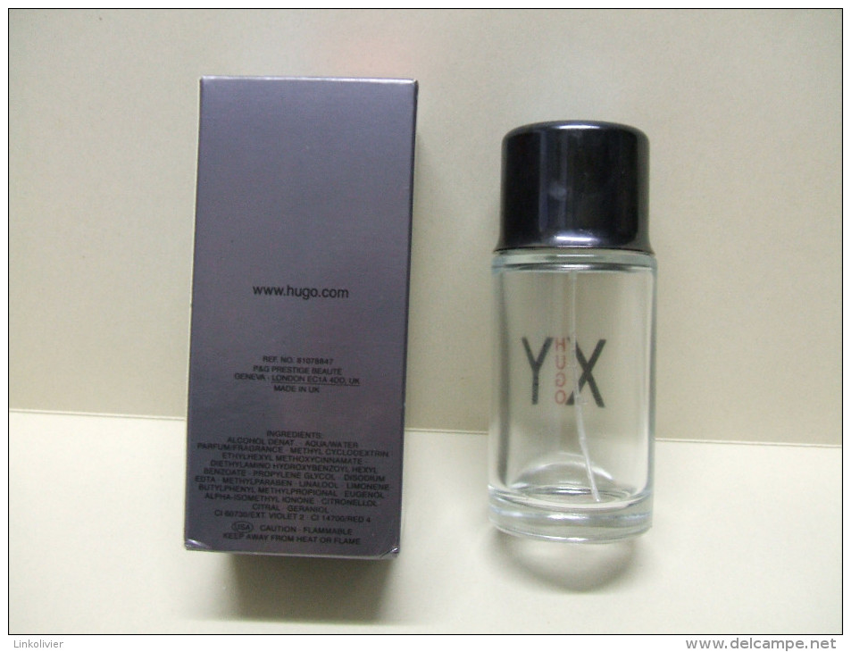 HUGO XY - Eau De Toilette Vaporisateur Homme Hugo Boss X Y - 100 Ml Vide - Flacons (vides)