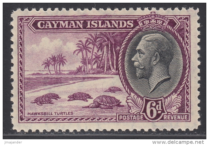 Cayman Islands 1935 George V Definitives: Country Motifs. Part Set To 6P MH - Caimán (Islas)