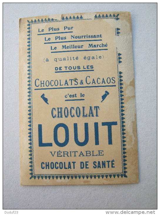 CHROMO CHOCOLAT LOUIT CHEMIN DE FER A CREMAILLERE - Louit