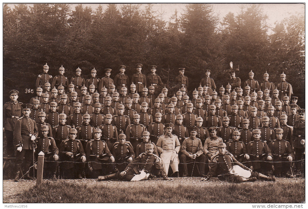 CP Photo 14-18 Soldats Allemands Du IR 29 (A113, Ww1, Wk 1) - Guerre 1914-18