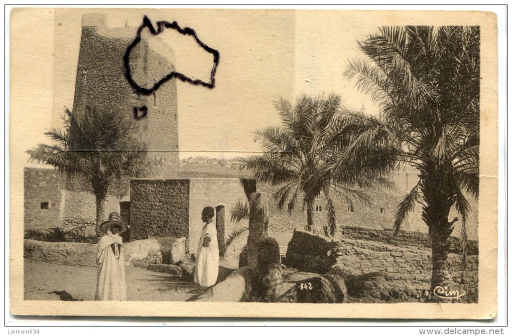 - 542 - BENI-ISGUEN - Ghardaïa, Une Tour De Guet, Peu Courante, Animation, écrite En 1947, Scans. - Ghardaia